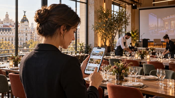 Komvo: la app que digitaliza la reserva de espacios para grupos en Madrid reserva de espacios